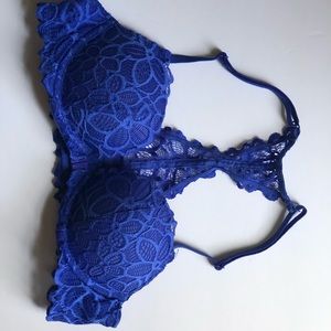 PINK Victoria's Secret Intimates & Sleepwear - VS Pink Beautiful Blue Front Close Racerback Bra PINK Victoria's Secret Intimates & Sleepwear - VS Pink Beautiful Blue Front Close Racerback Bra
